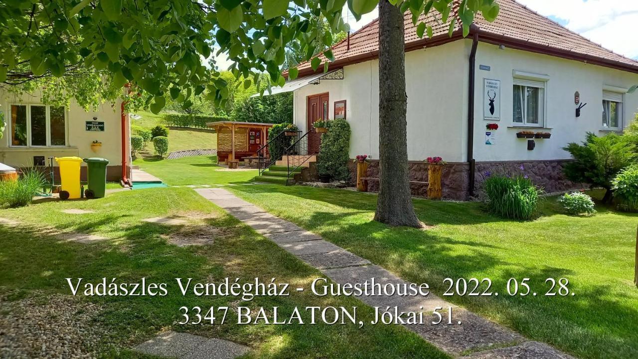 Vadászles Vendégház Bukkszentmarton Extérieur photo